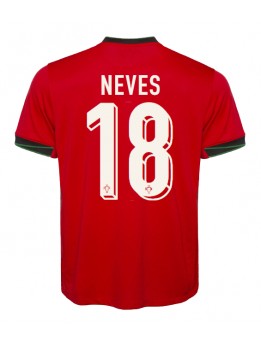 Portugal Ruben Neves #18 Heimtrikot EM 2024 Kurzarm